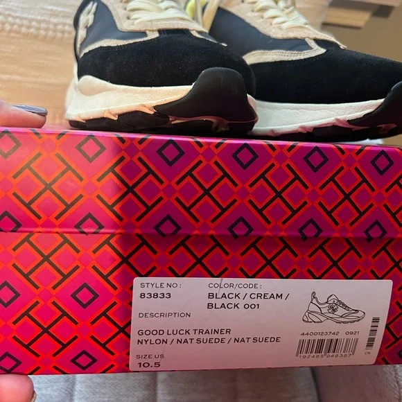 Tory Burch Good Luck Trainer Shoes - Picture 9 of 10